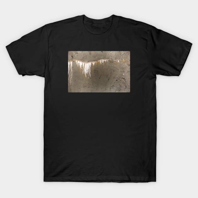 Eroding Cracked Concrete T-Shirt by textural